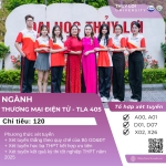TUYỂN SINH NGÀNH THƯƠNG MẠI ĐIỆN TỬ TRƯỜNG THỦY LỢI 2026